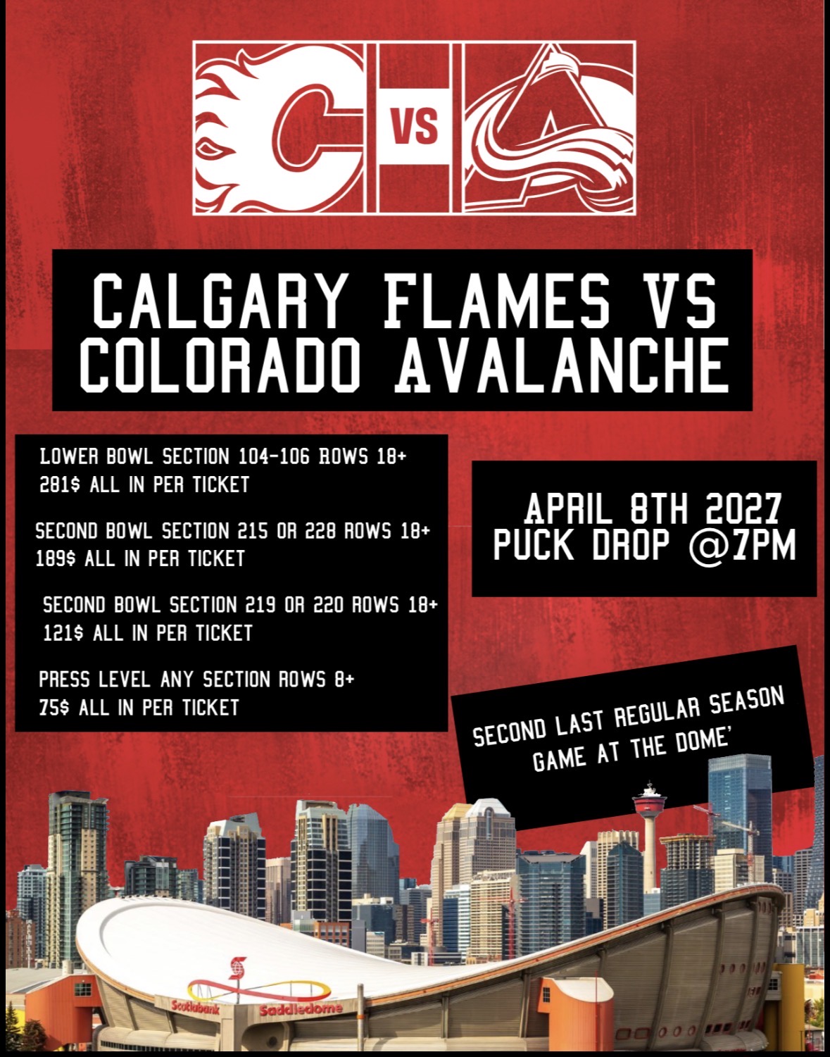 Flames Poster
